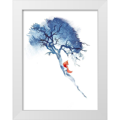 Thereaâ‚¬â„¢s No Way White Modern Wood Framed Art Print by Farkas, Robert