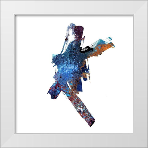 Eastern Visions 3 White Modern Wood Framed Art Print by Frances, Jaclyn