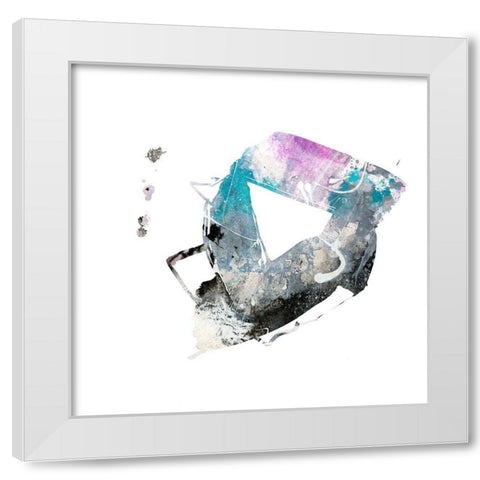 Eastern Visions 4 White Modern Wood Framed Art Print by Frances, Jaclyn