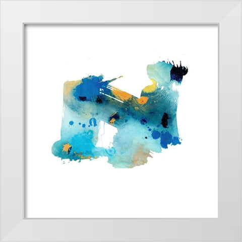 Eastern Visions 5 White Modern Wood Framed Art Print by Frances, Jaclyn