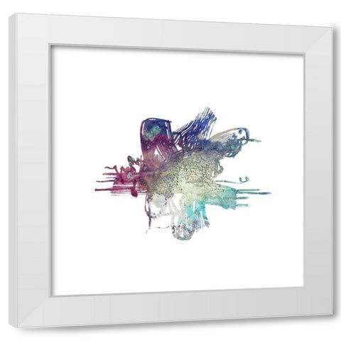 Eastern Visions 9 White Modern Wood Framed Art Print by Frances, Jaclyn