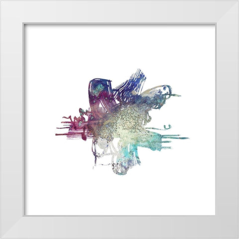 Eastern Visions 9 White Modern Wood Framed Art Print by Frances, Jaclyn
