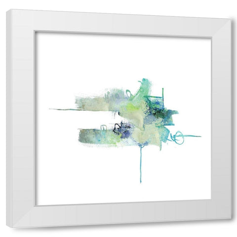 Eastern Visions 11 White Modern Wood Framed Art Print by Frances, Jaclyn