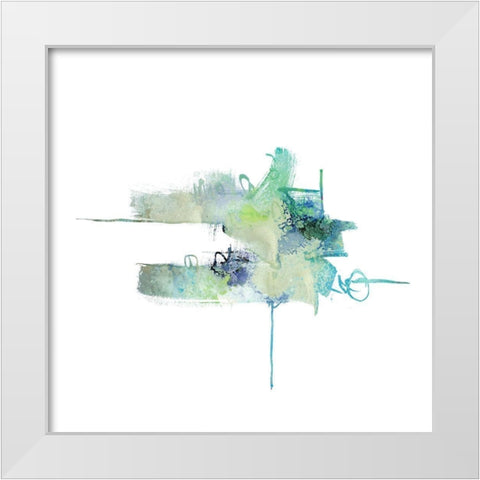 Eastern Visions 11 White Modern Wood Framed Art Print by Frances, Jaclyn
