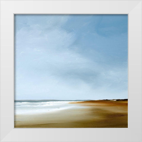 Legend White Modern Wood Framed Art Print by Fleury, Rick