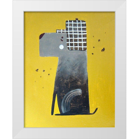 Hunting Hat White Modern Wood Framed Art Print by Filiuta, Robert