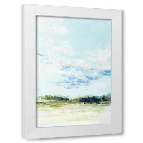 A Moment in Time White Modern Wood Framed Art Print by Fox, Rebecca