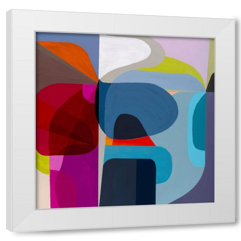 Point of Entry White Modern Wood Framed Art Print by Griese, Marion
