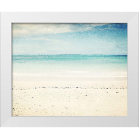 In the Clear White Modern Wood Framed Art Print by Grainne, Lupen