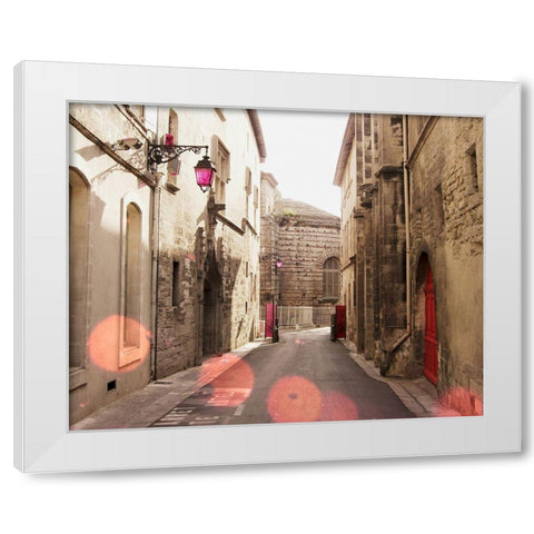 Where Shall We Go White Modern Wood Framed Art Print by Grainne, Lupen