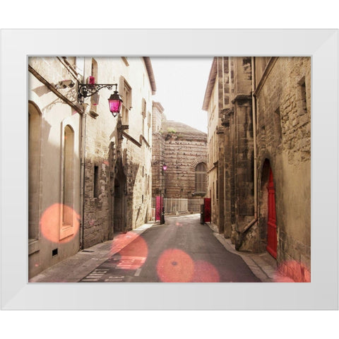 Where Shall We Go White Modern Wood Framed Art Print by Grainne, Lupen