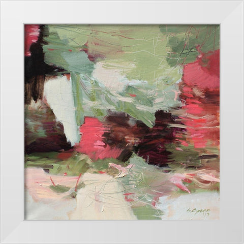 Canyon White Modern Wood Framed Art Print by Gocan, Simona