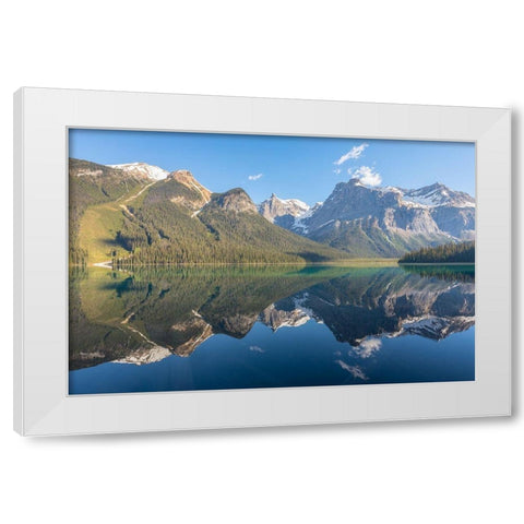 Glacial Majesty White Modern Wood Framed Art Print by Gordon, Dave