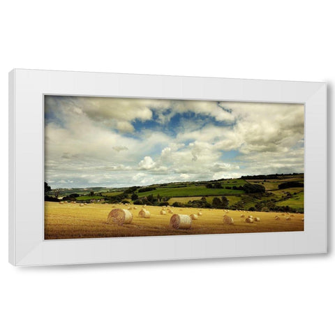 Summer Time White Modern Wood Framed Art Print by Goncalves, Adelino