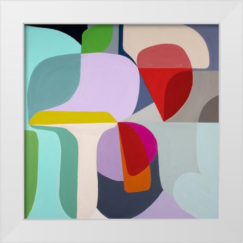 Breaking Ground White Modern Wood Framed Art Print by Griese, Marion