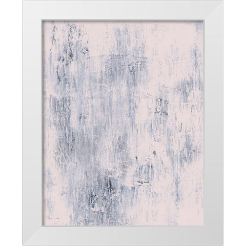 Essential Invisible White Modern Wood Framed Art Print by Greenberg, Ilana