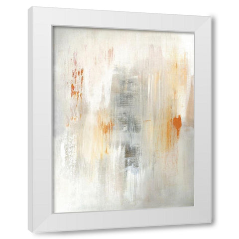 Far and Away White Modern Wood Framed Art Print by Greenberg, Ilana