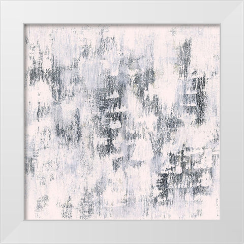 Tranquility White Modern Wood Framed Art Print by Greenberg, Ilana