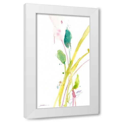 Promise of Spring White Modern Wood Framed Art Print by Golden, Sheila