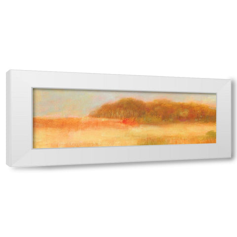 Winter Hill White Modern Wood Framed Art Print by Gould, Laura Graham