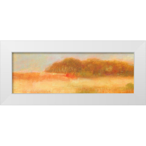 Winter Hill White Modern Wood Framed Art Print by Gould, Laura Graham