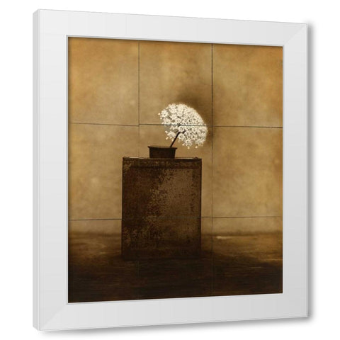 Dark Vessel White Modern Wood Framed Art Print by Gauthier, Jan