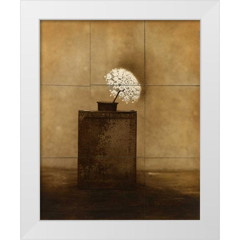 Dark Vessel White Modern Wood Framed Art Print by Gauthier, Jan