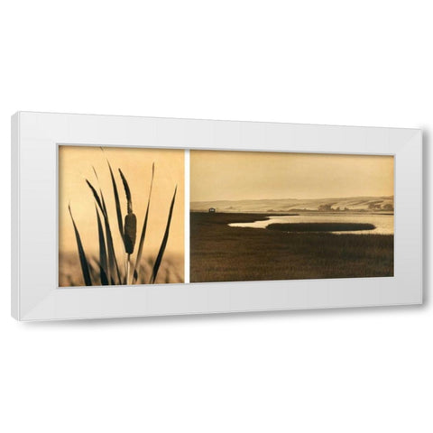 Tomales Bay #2 White Modern Wood Framed Art Print by Gauthier, Jan