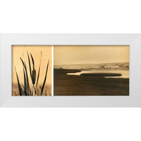 Tomales Bay #2 White Modern Wood Framed Art Print by Gauthier, Jan