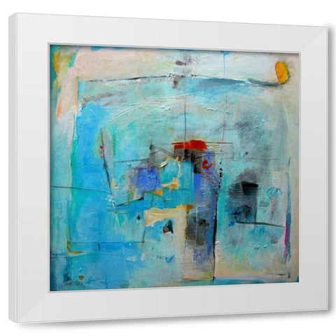 Assembly Required White Modern Wood Framed Art Print by Gaziano, Dorothy