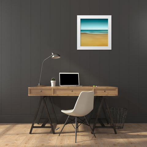 Montauk Moods White Modern Wood Framed Art Print by Gendreau, Katherine