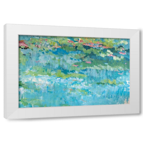 Coming Up Close White Modern Wood Framed Art Print by Gonda, Tamara