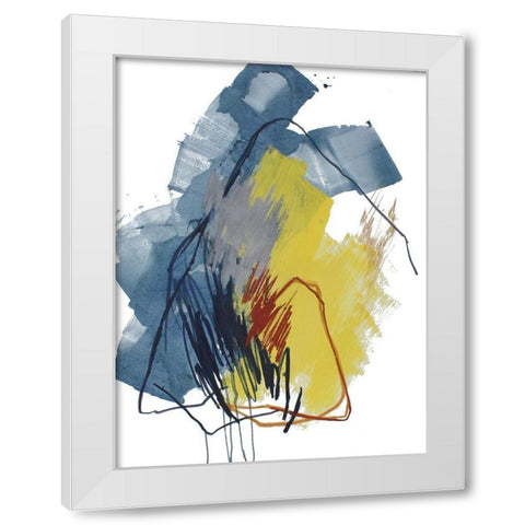 Fall of 2016 No. 1 White Modern Wood Framed Art Print by Guo, Ying