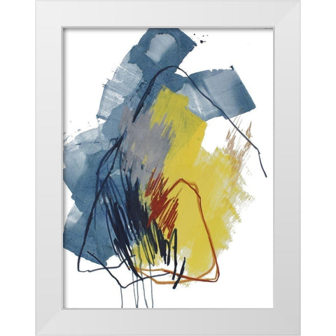Fall of 2016 No. 1 White Modern Wood Framed Art Print by Guo, Ying