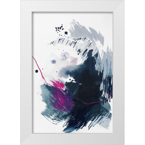 Spell and Gaze No. 1 White Modern Wood Framed Art Print by Guo, Ying