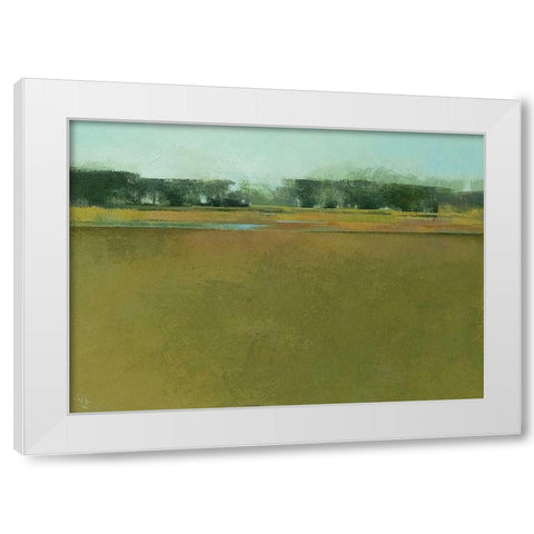 La Cienega White Modern Wood Framed Art Print by Hargreaves, Greg