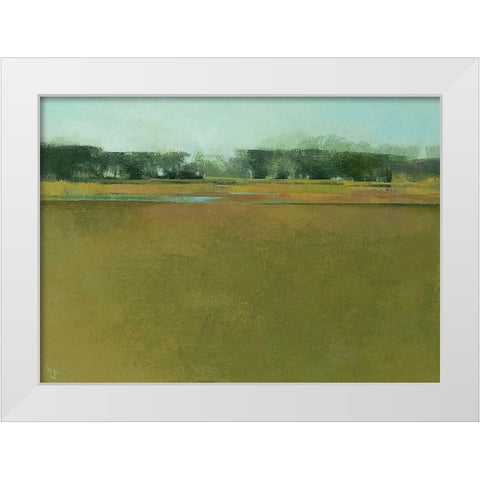 La Cienega White Modern Wood Framed Art Print by Hargreaves, Greg