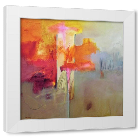 Second Chances III White Modern Wood Framed Art Print by Hassler, Pam