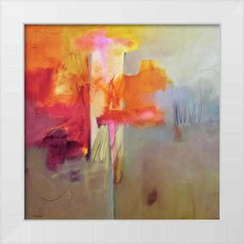 Second Chances III White Modern Wood Framed Art Print by Hassler, Pam