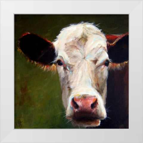 Frances White Modern Wood Framed Art Print by Humphry, Cari J.