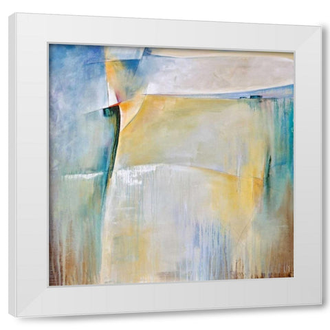 At the Source White Modern Wood Framed Art Print by Hale, Karen