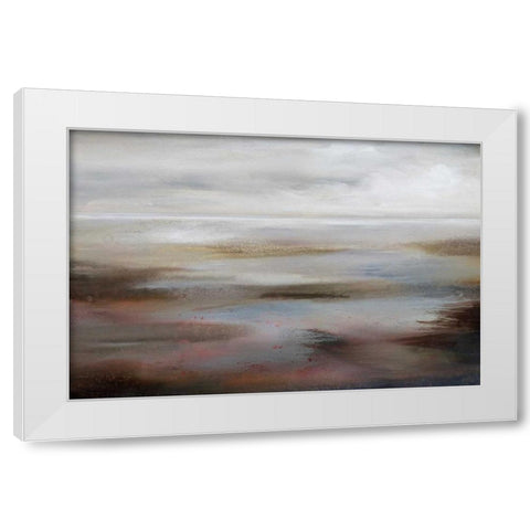 Serene Image White Modern Wood Framed Art Print by Hale, Karen