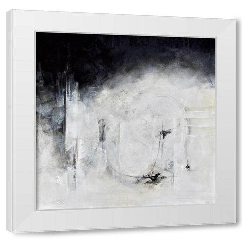 Solidarity White Modern Wood Framed Art Print by Hale, Karen