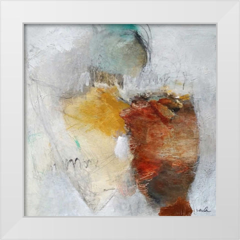 Could Not Be Alone White Modern Wood Framed Art Print by Hoeft, Nicole