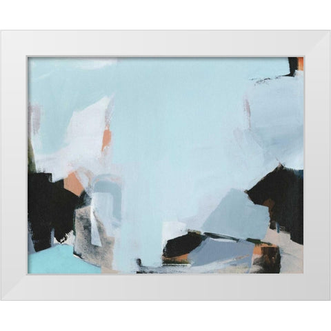 Iceberg White Modern Wood Framed Art Print by Hawkins, Amanda