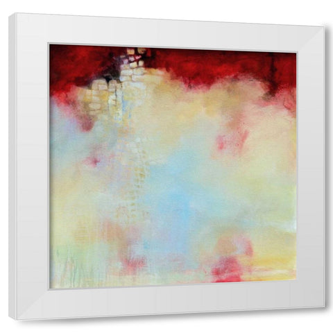 Ascending White Modern Wood Framed Art Print by Hale, Karen