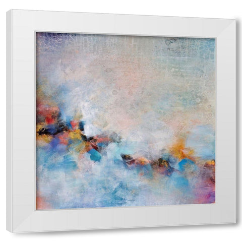 Every Which Way White Modern Wood Framed Art Print by Hale, Karen