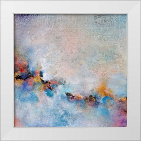 Every Which Way White Modern Wood Framed Art Print by Hale, Karen