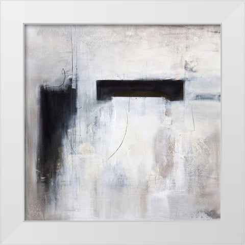 Another Perspective White Modern Wood Framed Art Print by Hale, Karen