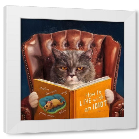 Home Improvement White Modern Wood Framed Art Print by Heffernan, Lucia